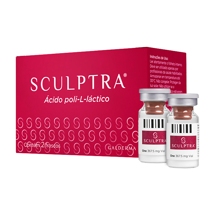 Sculptra - Bioestimulador de colágeno - 2 frascos – Galderma